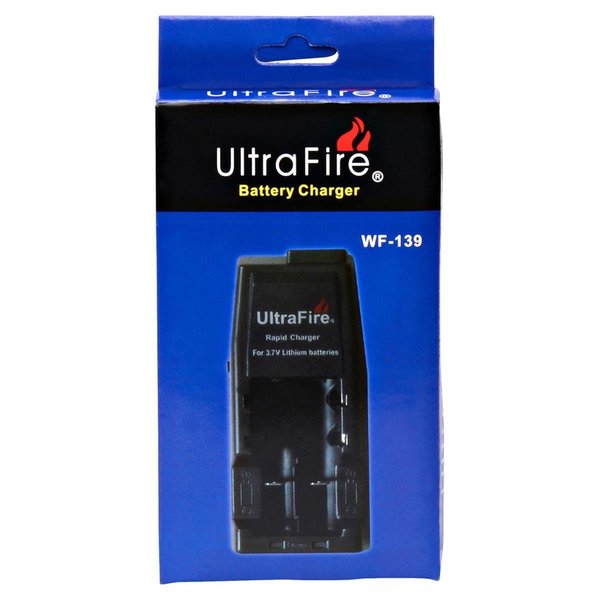 Ultrafire 3.7V Single Cell Battery Charger for Li-Ion CHG-WF139